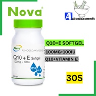 Nova Q10+E Softgel (100mg+100iu) 30s