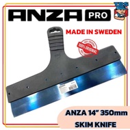 100% Original 14 350MM Anza Putty Scraper / Anza14 Wide Filling Knife/ Anza 641035 /Sudut Skim Coat 