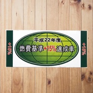 CBU Emission Sticker +15%