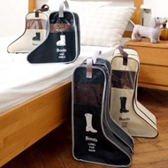 shoe bag Korean Style Travel Boots Short Boots Snow Boots Moisture-proof Storage Bag Visual Dust-pro