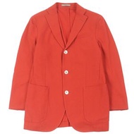 BOGLIOLI DOVER 男士單排扣無襯裡修身西裝外套，RED， 44碼，義大利製造，正品，成色極佳。