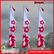 4 Meter Suroboyo pennant | August Pennants, Indonesian Independence Day Decorations
