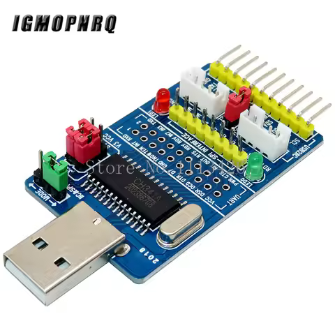 ALL IN 1 CH341A USB to SPI I2C IIC UART TTL ISP Serial Adapter Module EPP/MEM Converter For Serial B