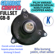 sparepart Gear box Mesin Chopper Blender Kapsul Quatre 700ml - 5 Liter