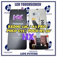 LCD REDMI 14C / A3 PRO / poco C75 / poco M7 5G HX LF