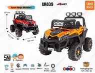 Mainan Mobil Aki Jeep Buggy Monster Unikid UK 839 Ban Karet 4 WD