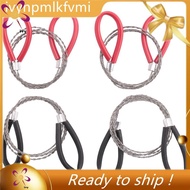 [Ivym] 4 Pcs Stainless Steel Cable Saw Metal Wire Saw Hand Pocket String Rope Saw PVC  Cutting Tool 