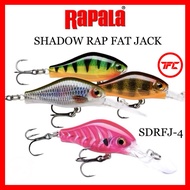 RAPALA Shadow Rap Fat Jack SDRFJ04 4cm Lure SDRFJ-4 Rapala Lure