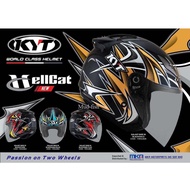 KYT HELLCAT GALAXY BIKE HELMET (NEW)