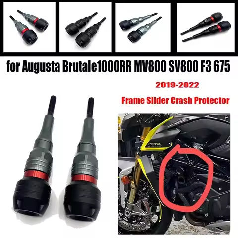 19-22 for Augusta Brutale1000RR MV800 SV800 F3 675 new motorcycle modified body anti drop ball anti