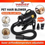 Hair Dryer Dogs Pet Dog Cat Grooming Blower Warm Wind 6500W Fast Blow-dryer Dog Dryer pet pengering 
