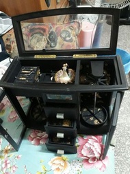 西洋古董藝術 音樂 珠寶盒