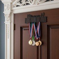 CIFbuy Wall Mounted Medal Holder Display Rack Storage Organizer for Award