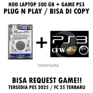 HARDISK PS3 500 GB PLUG N PLAY | HDD PS3 MULTIMAN/MCM 500 GB | HARDISK GAME PS3 CFW OFW HEN | FOLDER