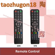 Original QT8 ST8 LED Android TV Remote Control AMPQ LQ HEIDENZ GELL DENN TOBISHI