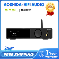 เครื่องขยายเสียง SMSL AO300 PRO สำหรับหูฟัง ตัวถอดรหัส MA5332MS รองรับ MQA-CD เอแดปเตอร์เสียง XMOS X