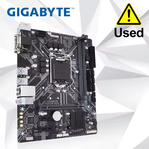 GIGABYTE B365M D2V Micro ATX Intel B365 M.2 SSD New 32G Double Channel Support 8 9 Gen LGA 1151 CPU 