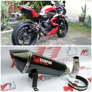 LOKAL SCORPION Exhaust Slip On Pipe Exhaust CBR150R CB150R NINJA250 R25 MT25 CBR250R CBR LOCAL CBR 2