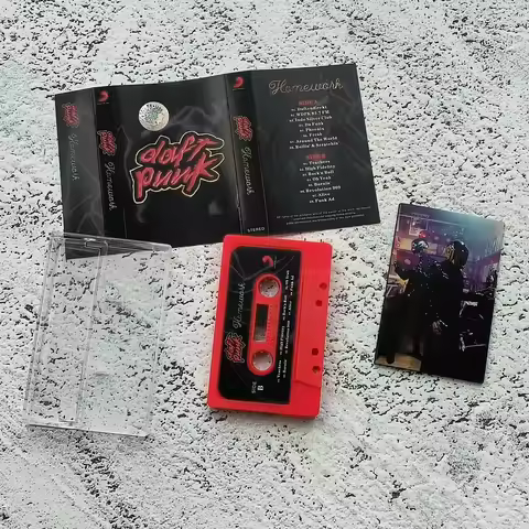 Classic Daft Punk Music Magnetic Tape Homework Album New Wave Cassette Cosplay Walkman Walkman Car R