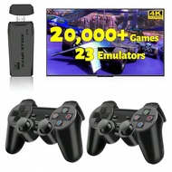 64GB Wireless Retro Game Console With 20,000+ Games, Built-In PS1, MD, SFC, FC, GBA, GBC, GB, MAME E