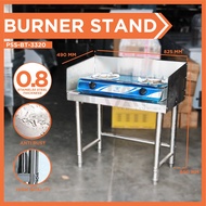 Meja Stainless Steel Table Cooking Table Kitchen Burner Stand Stove Preparation Table Meja Dapur Meja Steel Kitchen