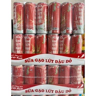 Compo 1-2 Lots of Life's Food Brown Rice Milk and Red Beans (Lot of 6 Cans x 240ml)