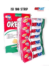 ( 1 BOX ) OKEPLAST / HANSAPLAST OKEPLAST ISI 100