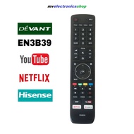 For Devant Hisense Original Smart TV Remote Control EN3B39