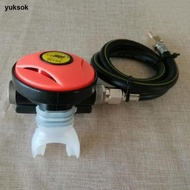 yuksok Sucba Diving Breathing Regulator - Snorkeling Adjustable Second Stage Regulator