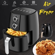 1350W 5L/6L Health Fryer Cooker Smart Touch LCD Airfryer Pizza Oil free Air Fryer Multi function