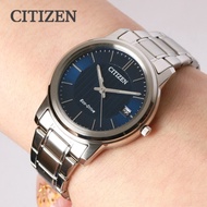 [Original] Citizen FE6011-81L Eco-Drive Blue Analog Stainless Steel Bracelet Ladies Watch