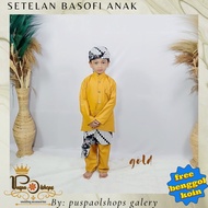 Basofi anak laki laki baju adat jawa anak PAUD TK SD SMP