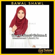 Bawal Shawl viral bawal cotton mix shawl heavy chiffon  bawal shawl murah bawal shawl labuh muslimah