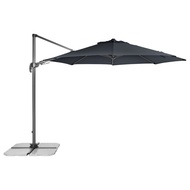 Doppler Cantilever Parasol RAVENNA AX 330 ACT Parasol - SPF 50 + (Anthracite/Greige/Light Grey/Ecru 