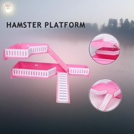 Hamster 47 Platform Refitted Wood Plastic Partition Supplies Accessories 60 Basic Cage VR5v FVG4