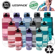 UZSpace 100% Ori BPA free Tritan Ion Ionic Drinking Water Bottle 负离子能量水瓶 水杯 水壶 正品 500ml 650ml 1000ml