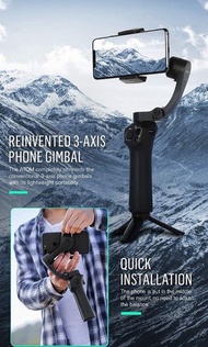 Snoppa Atom Foldable Pocket 3-Axis Handheld Gimbal Stabilizer for Smartphone