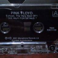 kaset pink floyd echoes cassette 1 tanpa cover (hanya kaset)