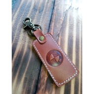 GANTUNGAN Genuine leather keychain bmw