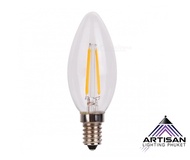 LED Vantage Candle E14 2W Clear 2700K