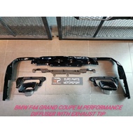BMW F44 GRAND COUPE M PERFORMANCE DIFFUSER SET