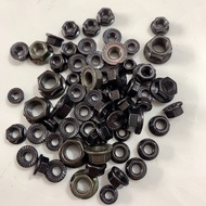 Bag of 50 black canopy M5 M6 M8 M10 5mm 6mm 8mm 10mm