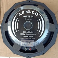 APOLLO COMPONENT SPEAKER AW1814 SUBWOOFER 18 INCH .