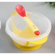 Baby Bowl Set Training Bowl with Suction Cup Spoon Tableware Set Dinner Bowl Learning to eat