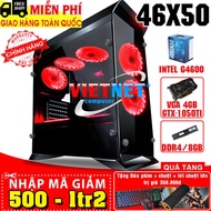 Máy tính khủng VNGame 46X50 Advance G4600/H110/GTX1050Ti/8GB/500GB
