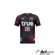 ARI TRUE BANGKOK UNITED 2023/2024 HOME KIDS JERSEY - BLACK/RED/SILVER เสื้อฟุตบอลเด็ก อาริ ทรู แบงค็อก สีดำ