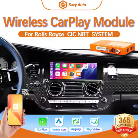Wireless Carplay Decoder For Rolls Royce Wraith Ghost Phantom Dawn With Android Auto CarPlay Airplay