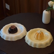 [siggi] SEO-AH Korean Aesthetic Plate Cafe Dessert Plate/ Ceramic Plate/ Aesthetic Plate/