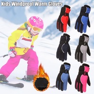 Winter Gloves Outdoor Kids Boys Girls Snow Skating Snowboarding Windproof Durable Warm Print Ski Gloves kids bike gloves full finger Kids Gloves Snow Snow Mittens for Kids 4-6 Kids Gloves Fleece Lined Winter Year Girl Mittens 6 Years Long Snow Gloves for