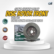 GINO DISC ROTOR FRONT & REAR FOR TOYOTA CALDINA 2002-2007 ST246